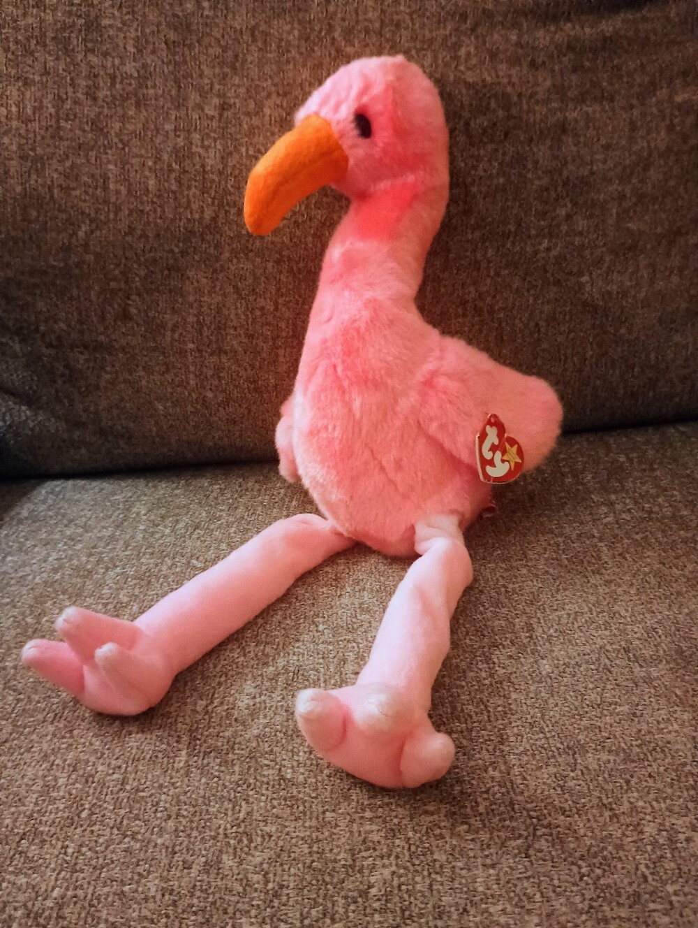 Ty Beanie Buddy Pinky New Mint Condition
